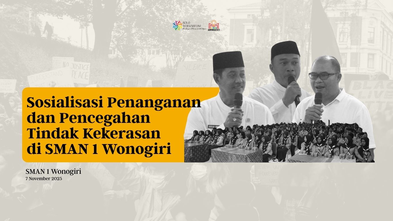 Sosialisasi Penanganan dan Pencegahan Tindak Kekerasan di SMAN 1 Wonogiri