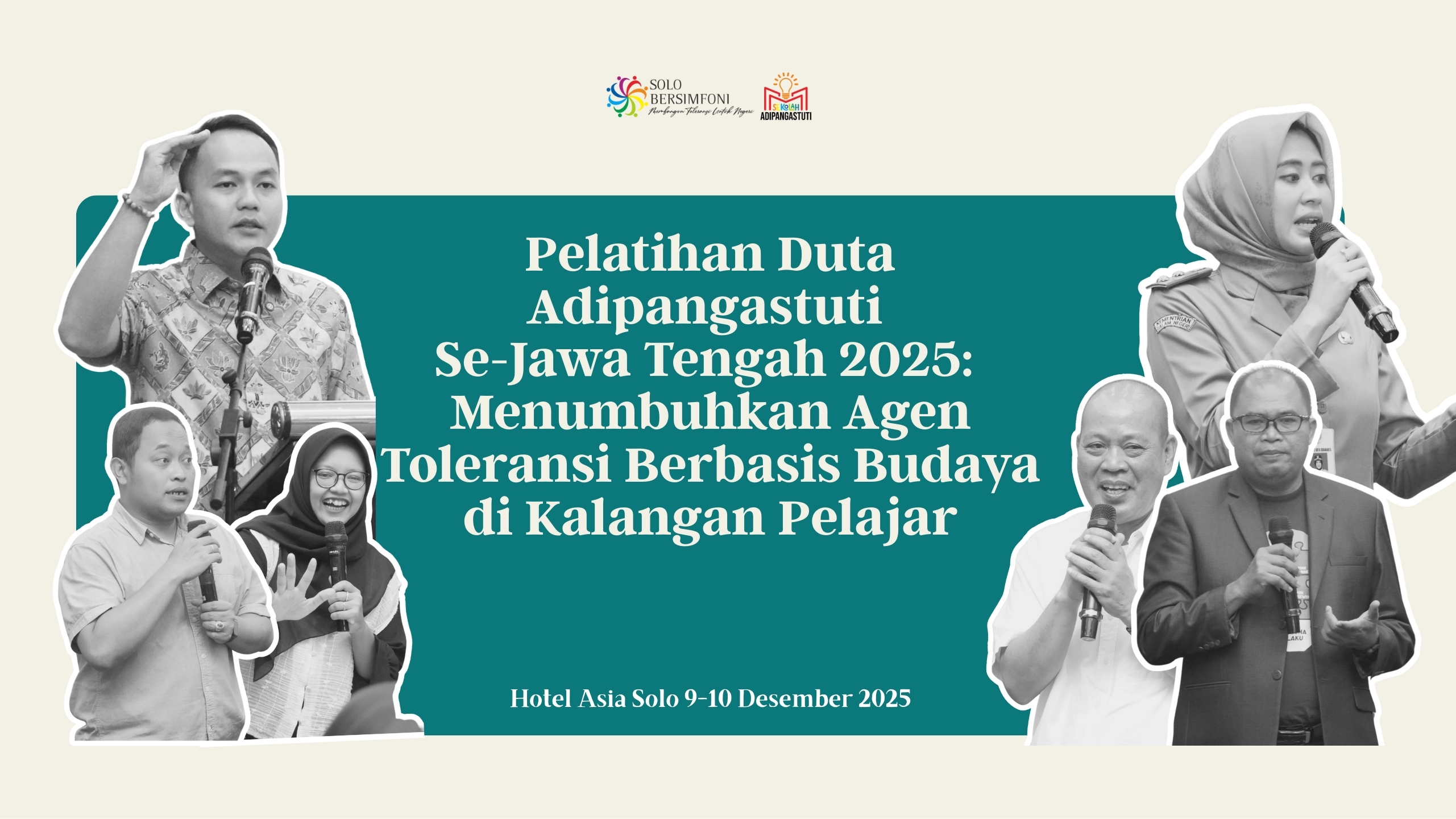 Pelatihan Duta Adipangastuti Se-Jawa Tengah 2025: Menumbuhkan Agen Toleransi Berbasis Budaya di Kalangan Pelajar